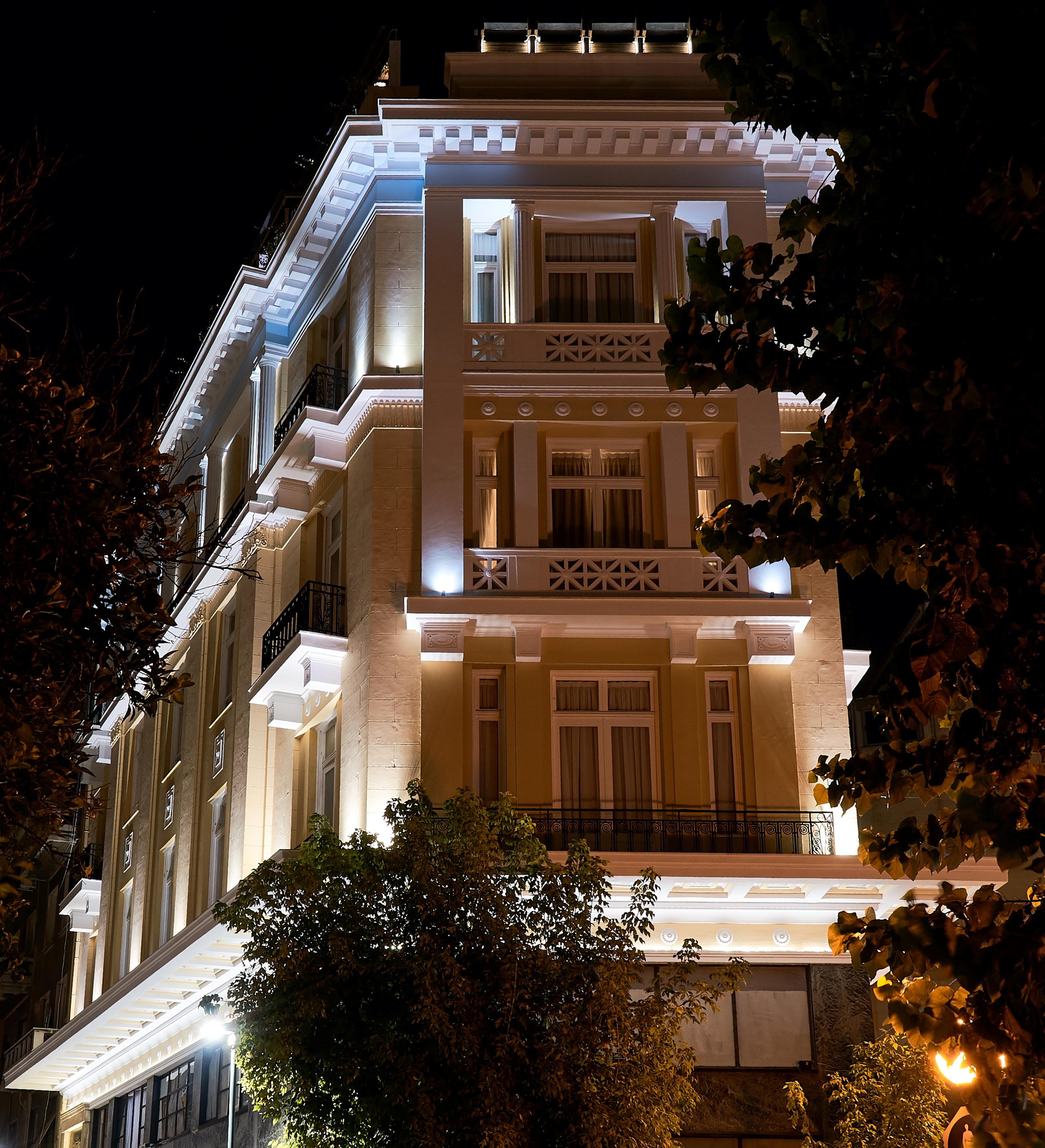 Athens Mansion Luxury Suites Exteriör bild